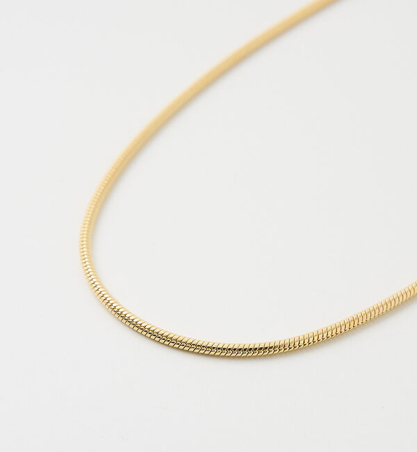 The Store by C' 「【MARIHA】Silent Rain ネックレス パイソンチェーン60cm」|ネックレス|