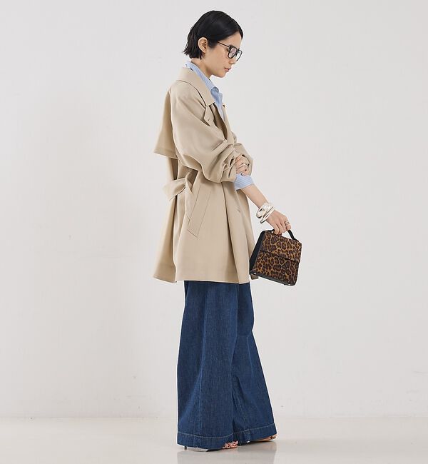 The Store by C' 「【TWP】Hudson St. PANT／ワイドデニムパンツ」|デニム|