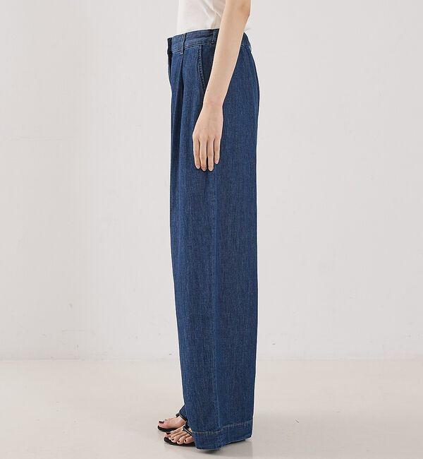 The Store by C' 「【TWP】Hudson St. PANT／ワイドデニムパンツ」|デニム|