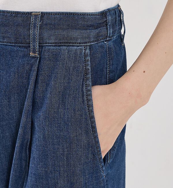 The Store by C' 「【TWP】Hudson St. PANT／ワイドデニムパンツ」|デニム|