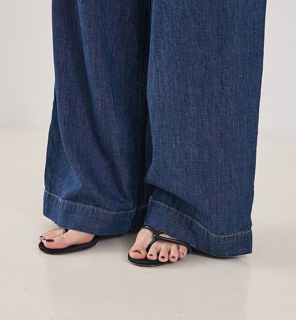 The Store by C' 「【TWP】Hudson St. PANT／ワイドデニムパンツ」|デニム|