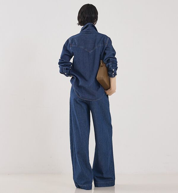 The Store by C' 「【TWP】Hudson St. PANT／ワイドデニムパンツ」|デニム|