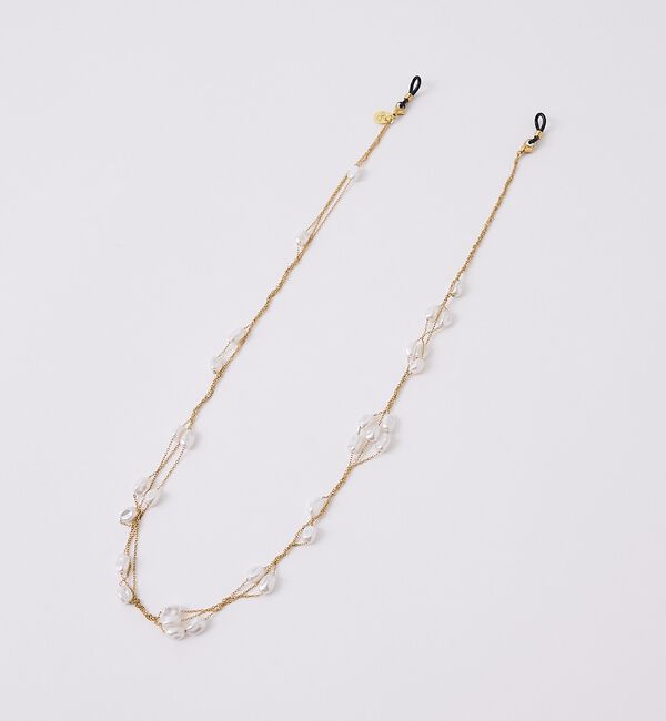 The Store by C' 「【SUNNY CORDS】Pearly rain／グラスチェーン」|メガネ|
