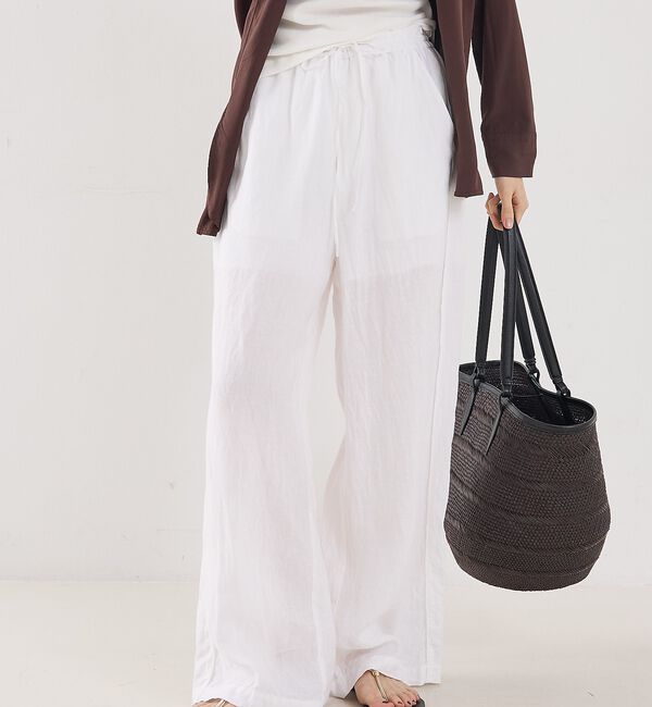 The Store by C' 「【COCUCA】リネンペアリングパンツ【予約】」|その他|