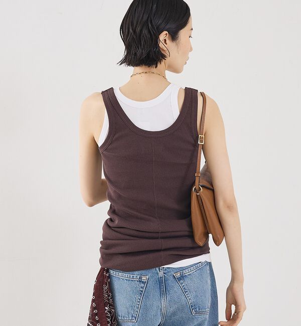 The Store by C' 「【COCUCA】チュニックリブタンク【予約】」|キャミソール|
