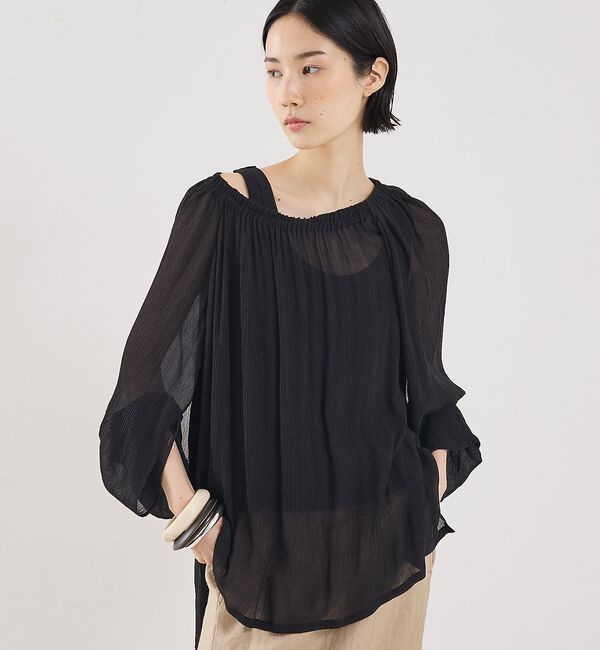 The Store by C' 「【COCUCA】オフショルブラウス【予約】」|シャツ・ブラウス|