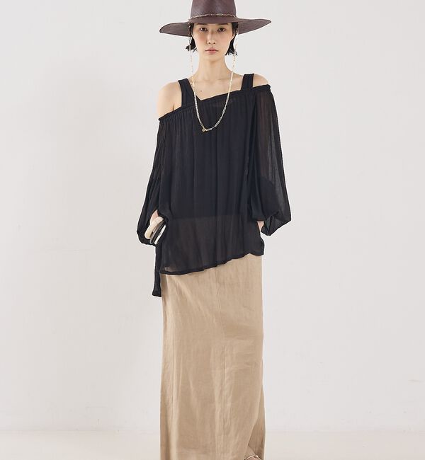 The Store by C' 「【COCUCA】オフショルブラウス【予約】」|シャツ・ブラウス|