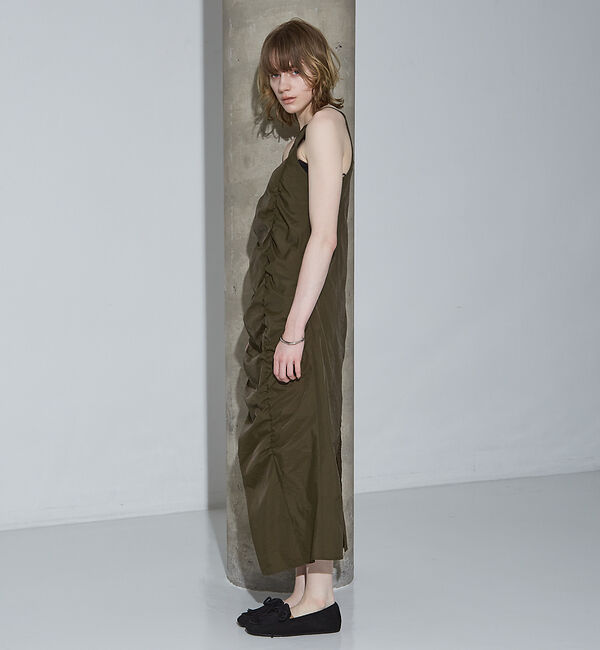 NOMINE「ギャザー キャミワンピース」|ワンピース|