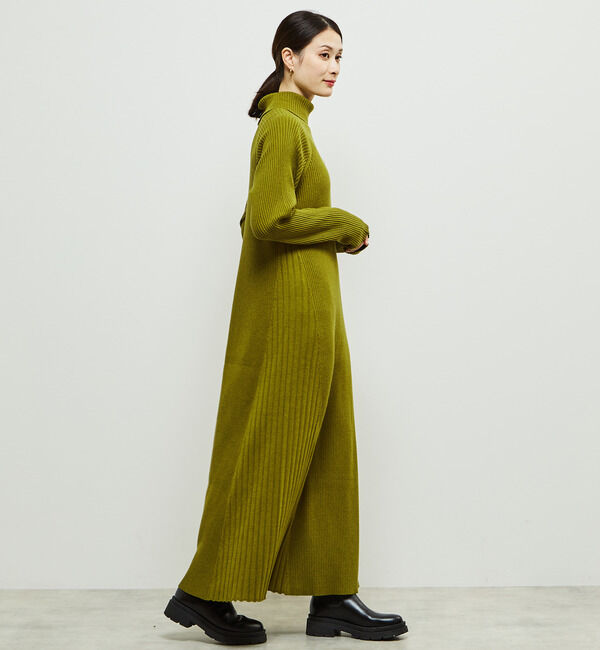 Soffitto「リブ編みニットワンピース」|ワンピース|