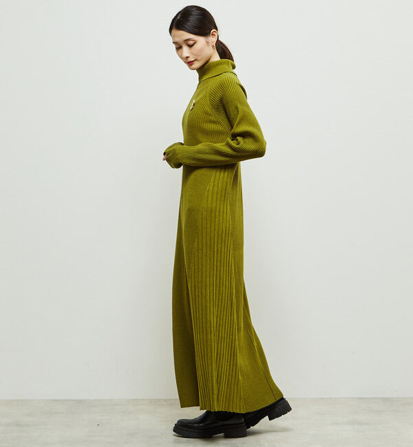 Soffitto「リブ編みニットワンピース」|ワンピース|