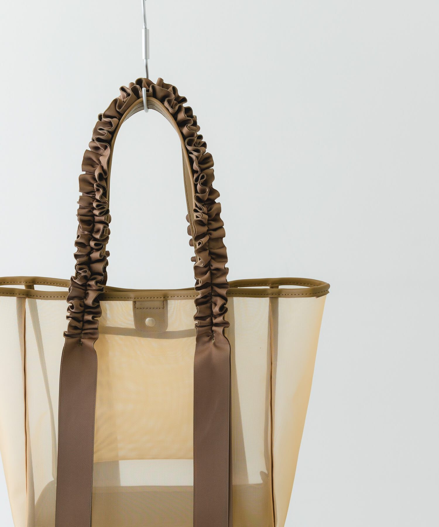 RODE SKO「フリルハンドルシアーバッグ」|トートバッグ|