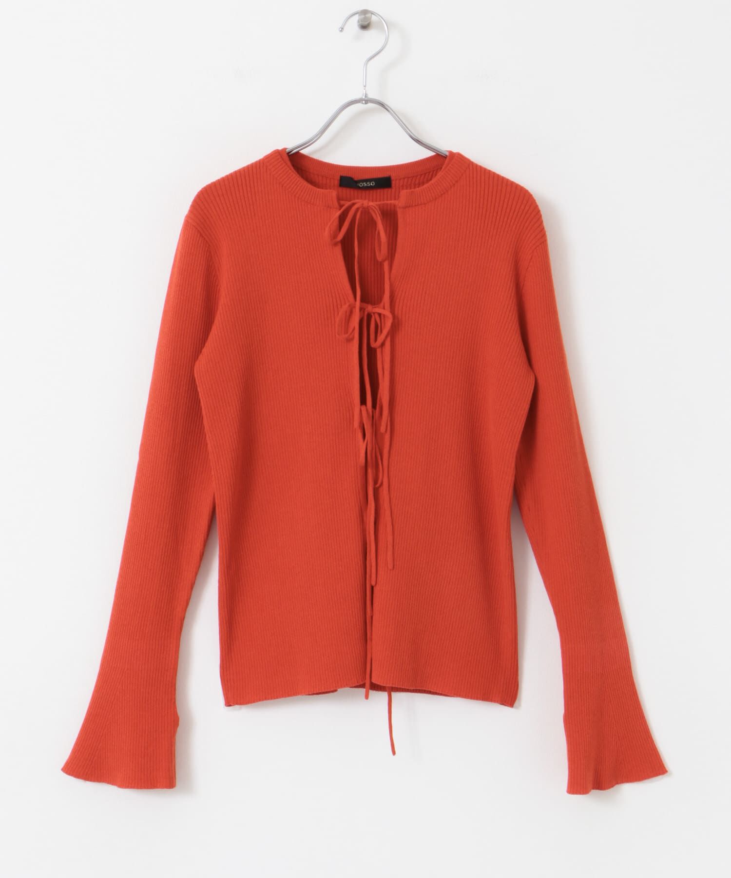 URBAN RESEARCH ROSSO「リボンデザインカーディガン」|カーディガン|