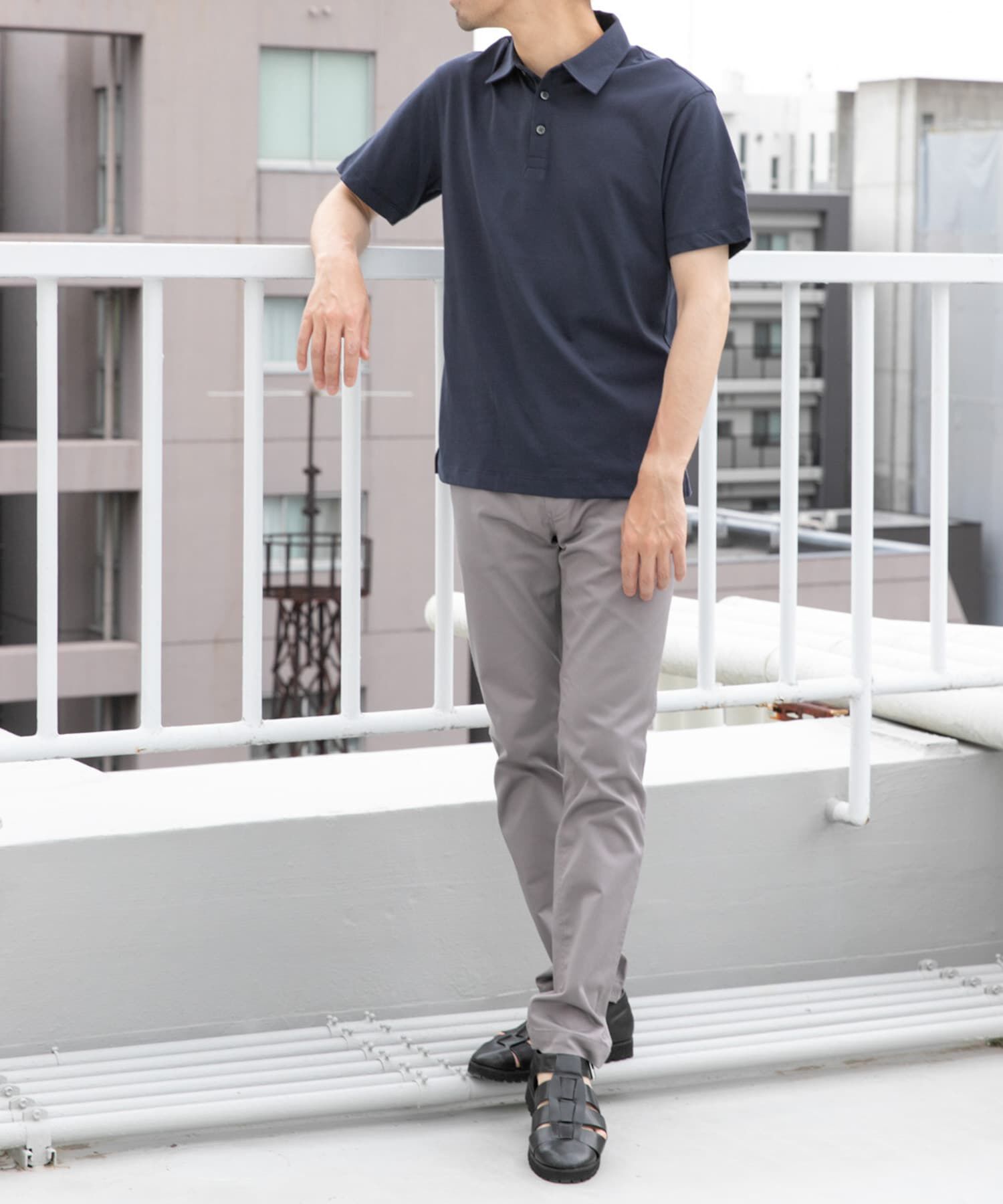 URBAN RESEARCH ROSSO「『WEB限定』『XLサイズあり』吸湿速乾ポロシャツ」|ポロシャツ|