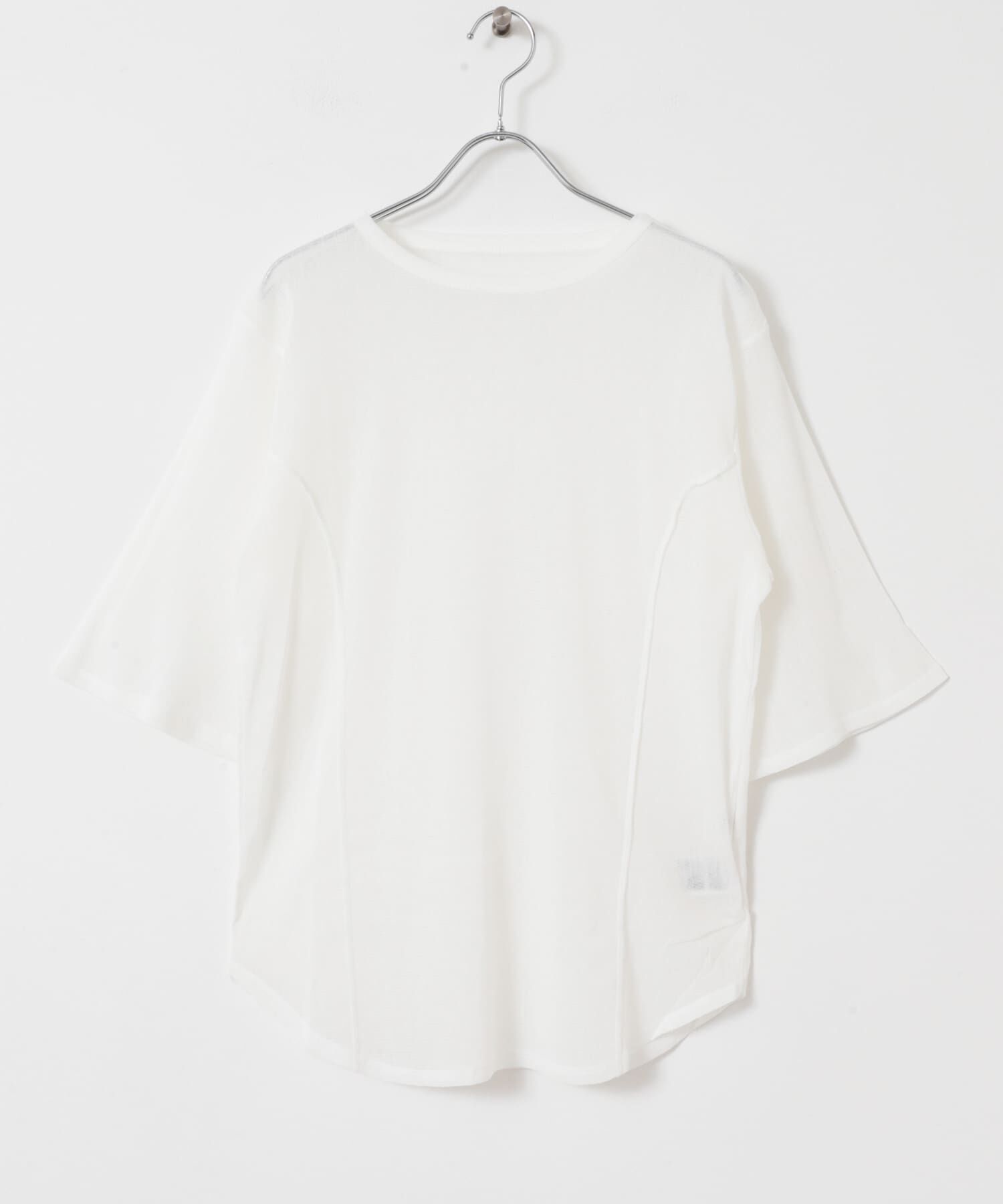 URBAN RESEARCH ROSSO「YENN　COTTON TULLE T-SHIRTS」|Tシャツ・カットソー|