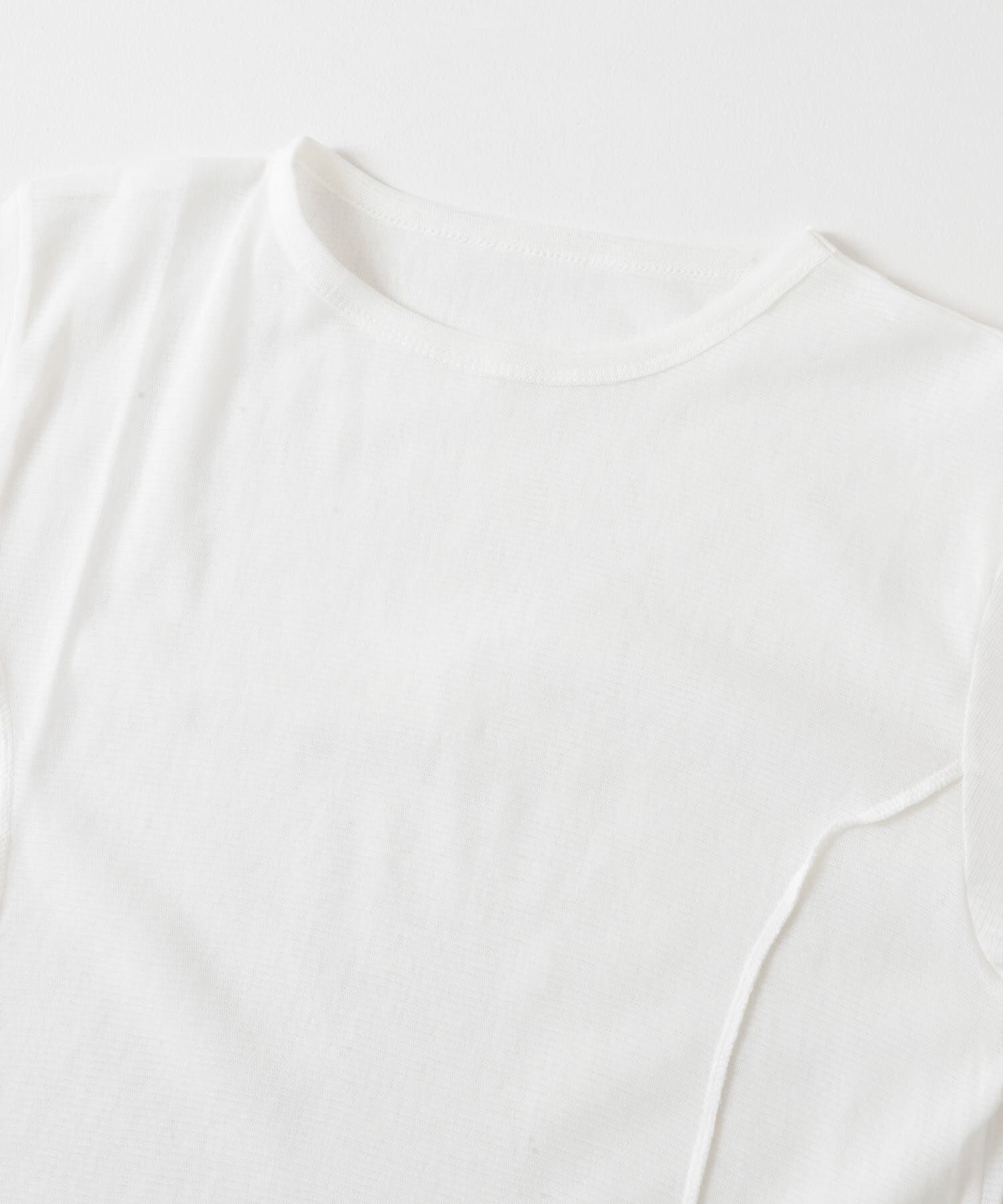 URBAN RESEARCH ROSSO「YENN　COTTON TULLE T-SHIRTS」|Tシャツ・カットソー|