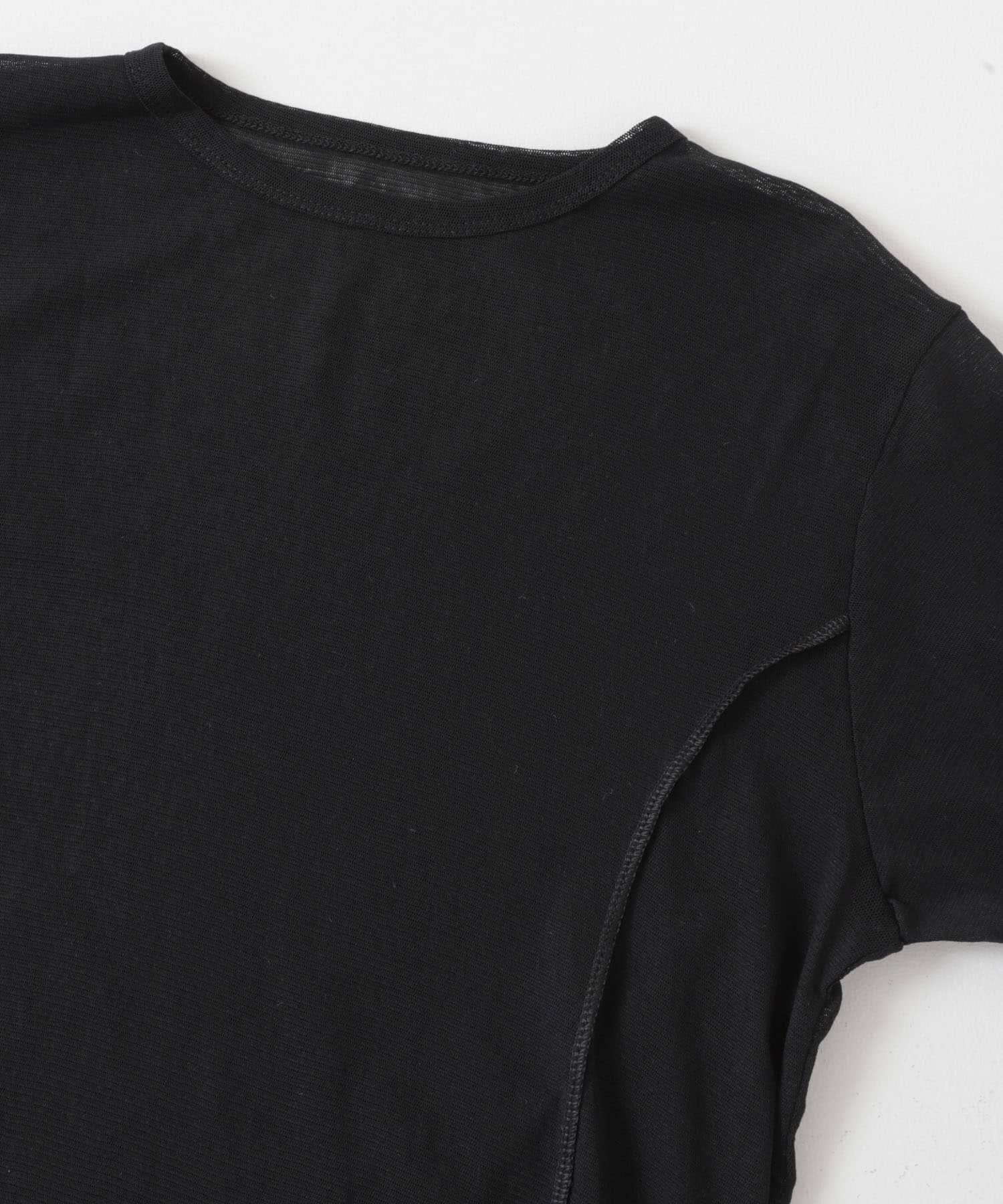 URBAN RESEARCH ROSSO「YENN　COTTON TULLE T-SHIRTS」|Tシャツ・カットソー|