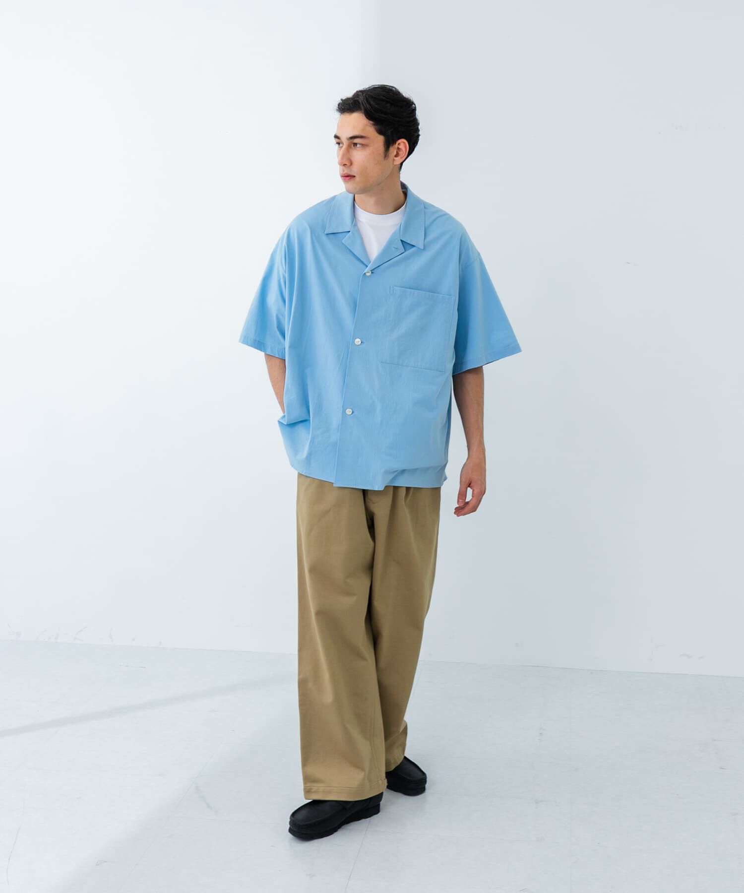URBAN RESEARCH「GGG　Open Collar Short-Sleeve Shirts」|シャツ・ブラウス|