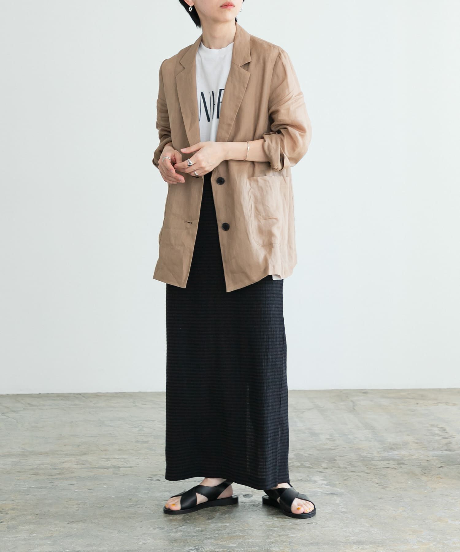 URBAN RESEARCH「シャーリングカットスカート」|スカート|