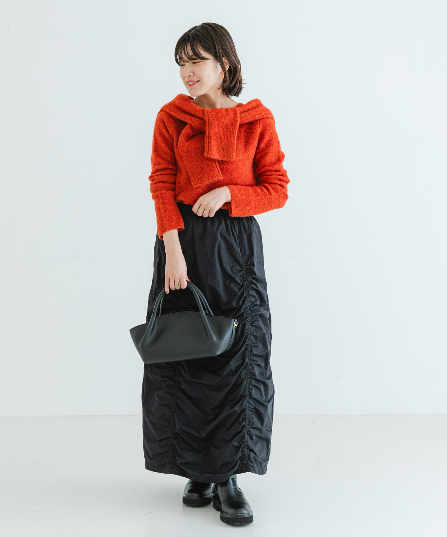 URBAN RESEARCH「シャーリングギャザースカート」|スカート|