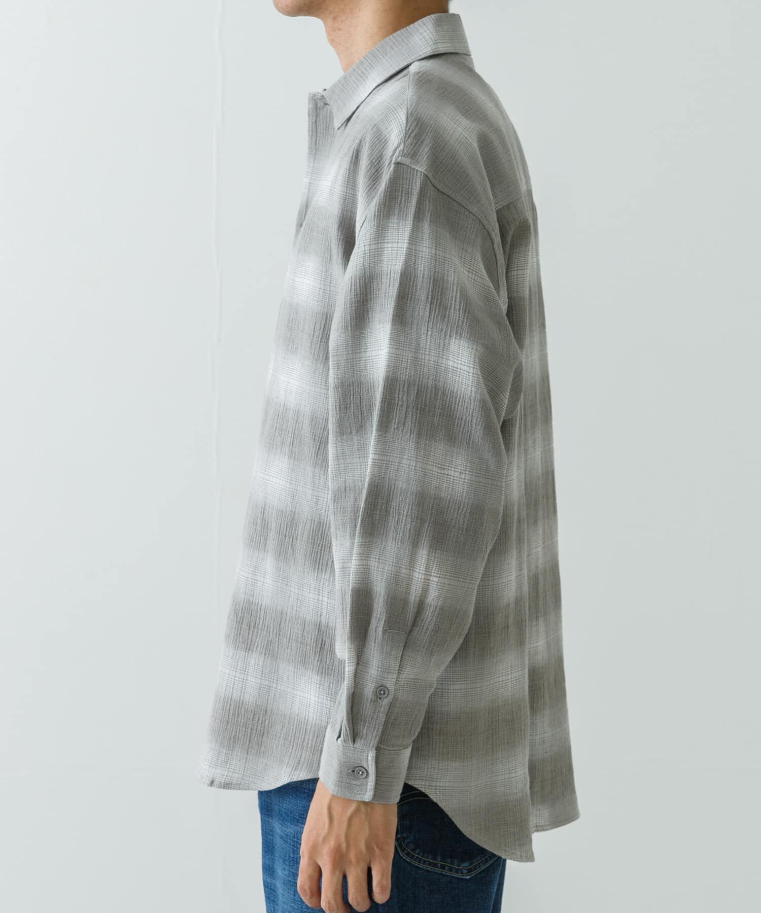 URBAN RESEARCH「オンブレーチェックシャツ」|シャツ・ブラウス|