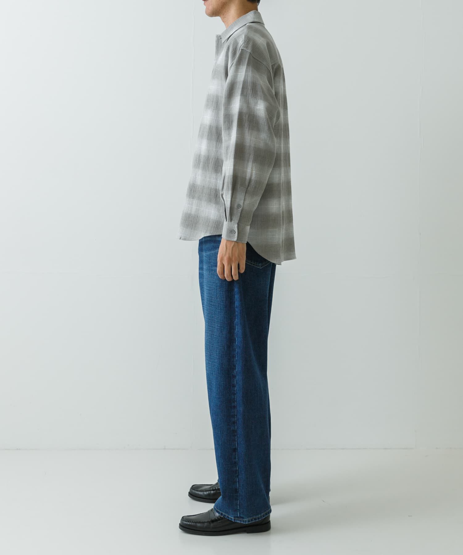 URBAN RESEARCH「オンブレーチェックシャツ」|シャツ・ブラウス|