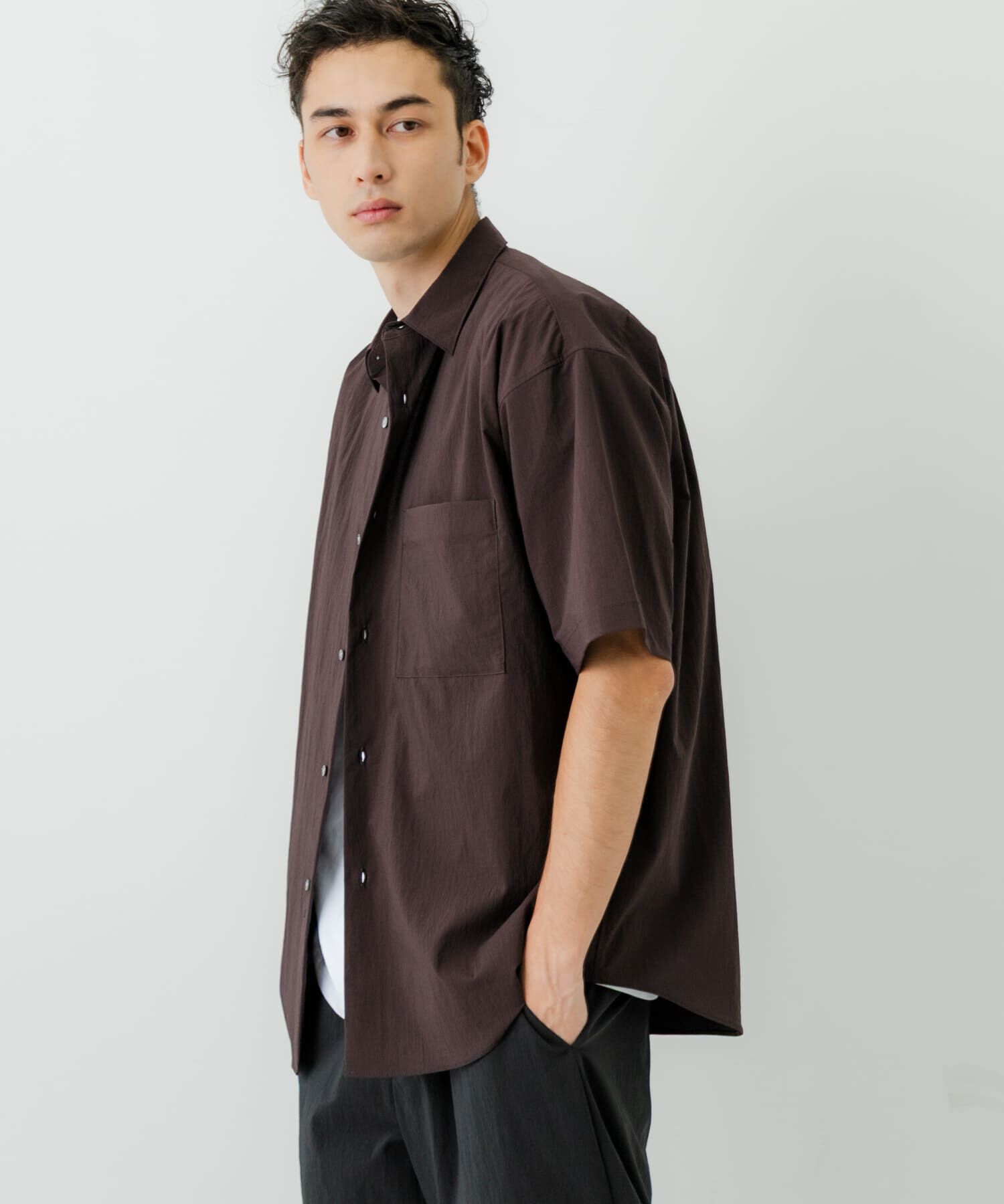 URBAN RESEARCH「NYLON DRY STRETCH SHIRTS」|シャツ・ブラウス|