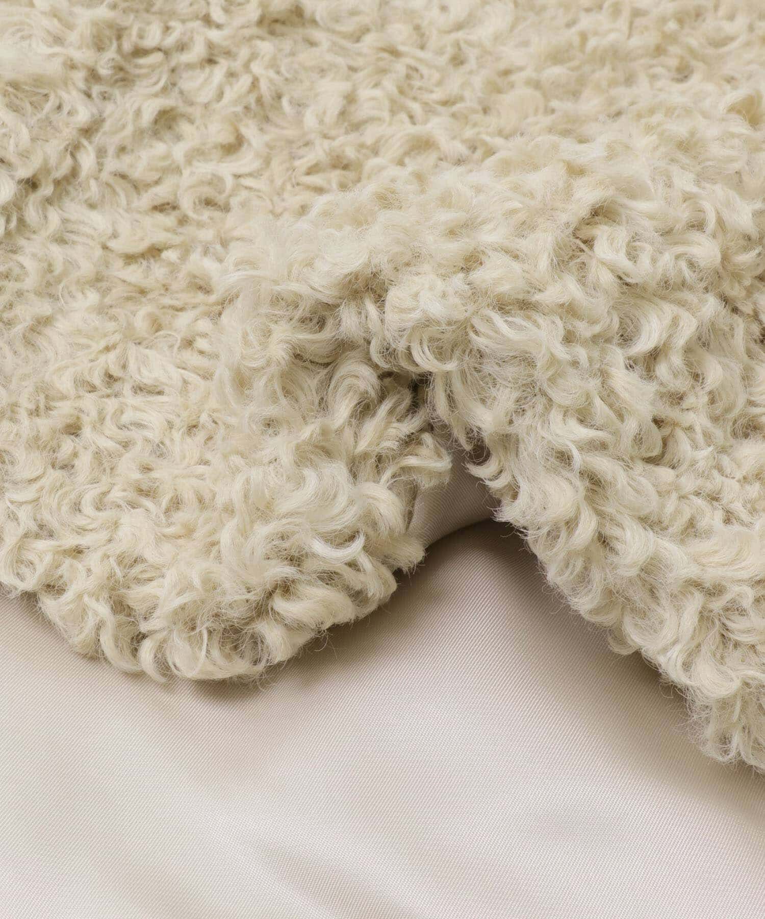 URBAN RESEARCH「ECOPELカーリーファーベスト」|ベスト・ジレ|