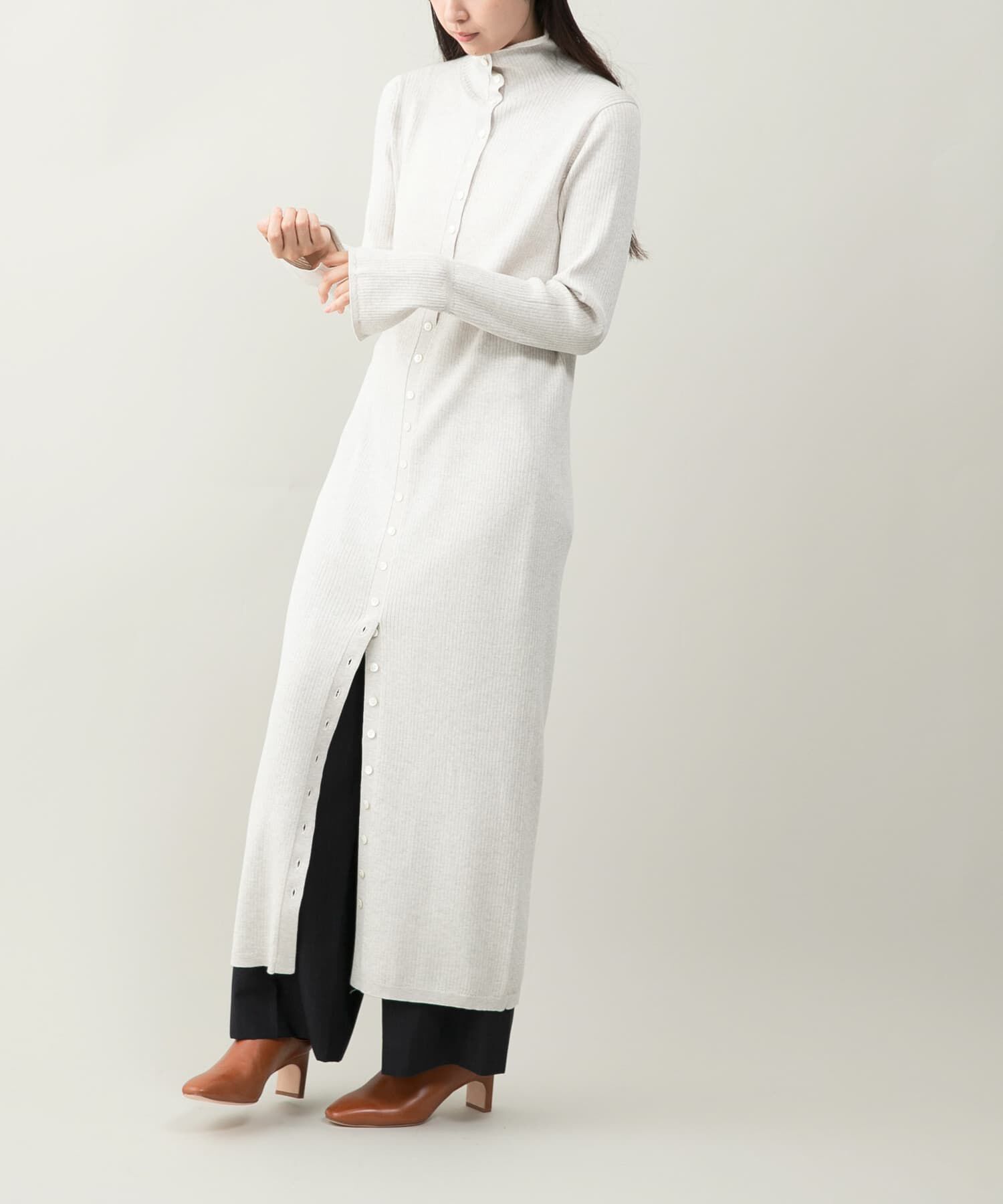 URBAN RESEARCH ROSSO「スパークリングロングニットワンピース」|ワンピース|