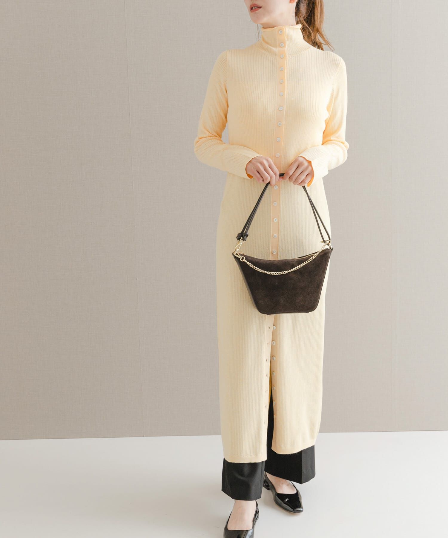 URBAN RESEARCH ROSSO「スパークリングロングニットワンピース」|ワンピース|