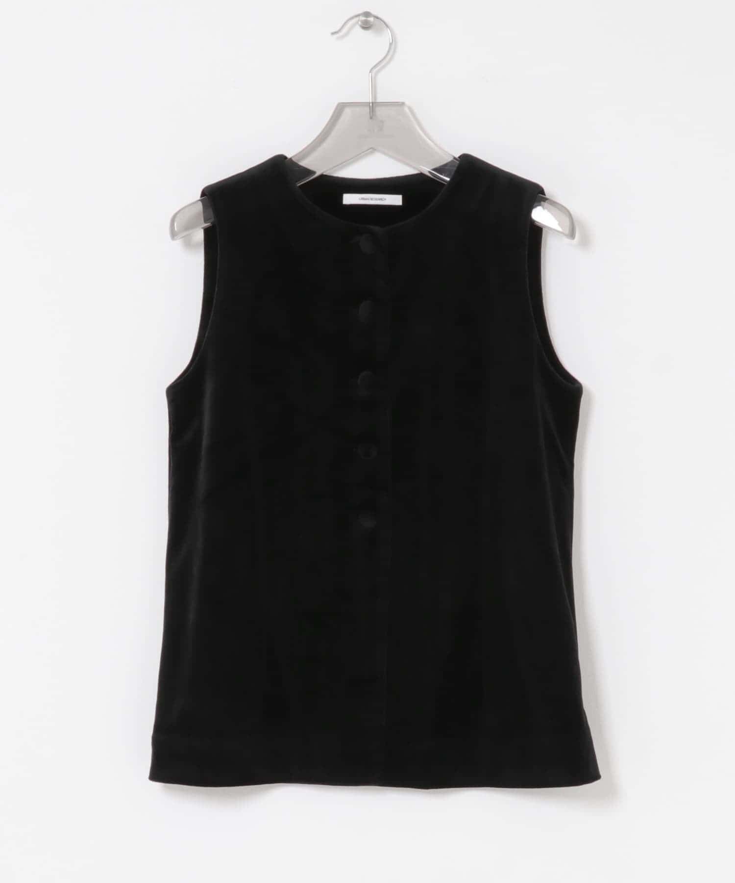 URBAN RESEARCH「ベロアジレ」|ベスト・ジレ|