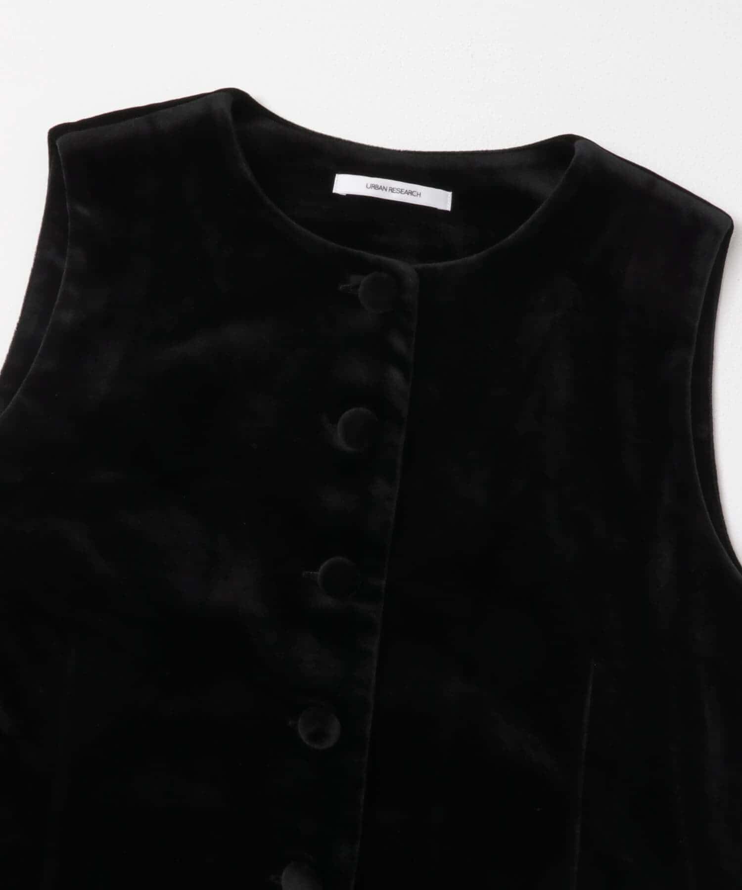 URBAN RESEARCH「ベロアジレ」|ベスト・ジレ|