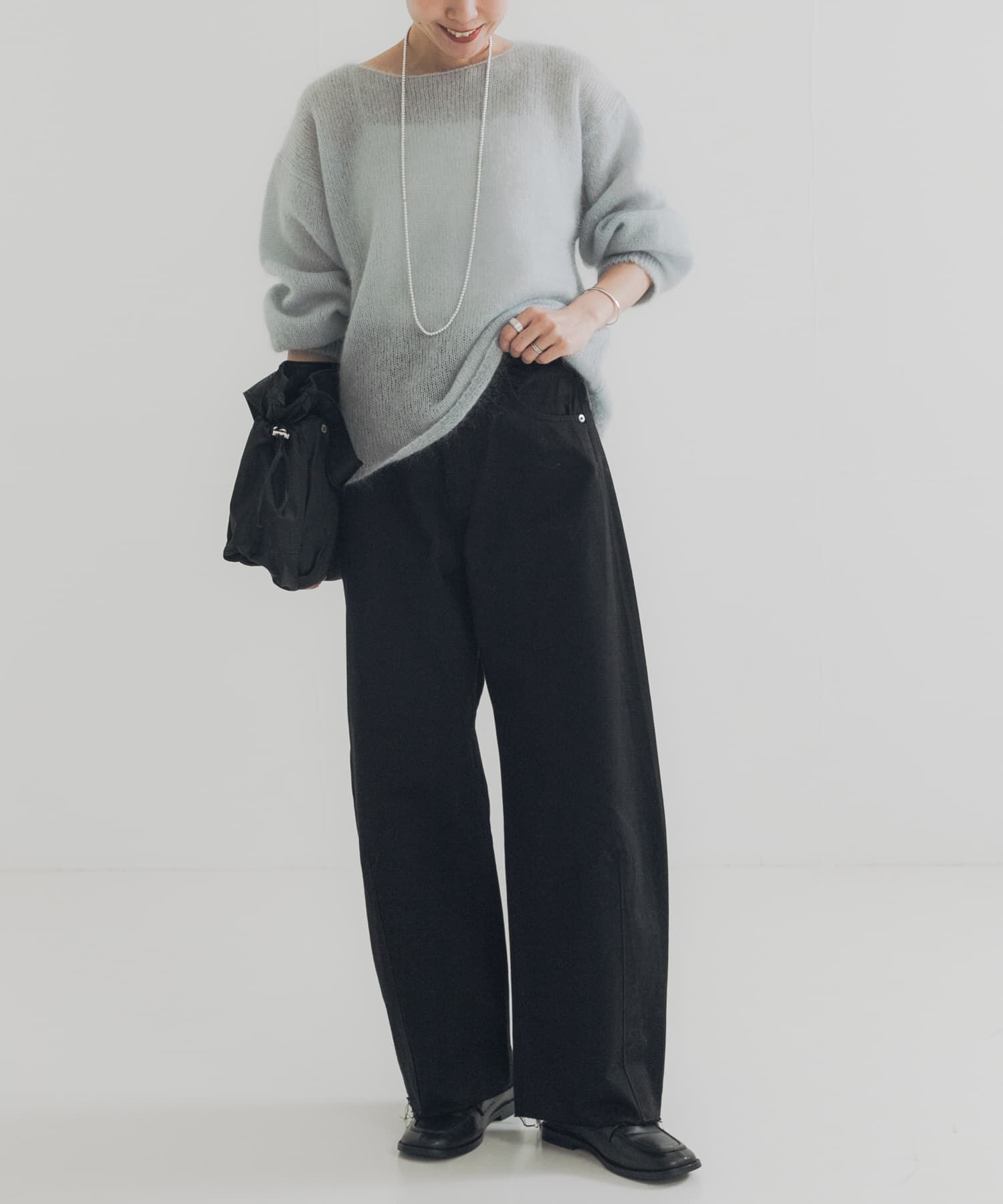 URBAN RESEARCH「コットンサテンカットオフカーブパンツ」|その他|