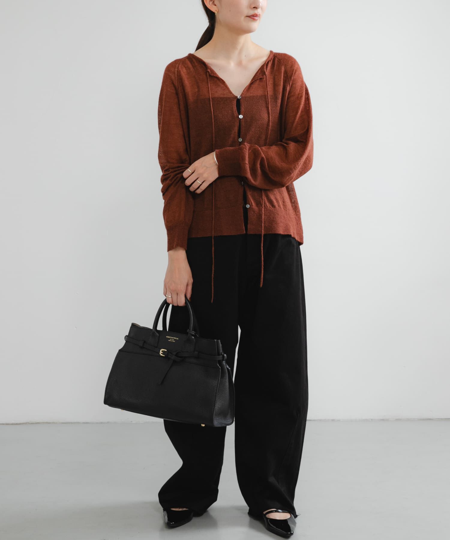 URBAN RESEARCH「ヘアリーショートカーディガン」|カーディガン|