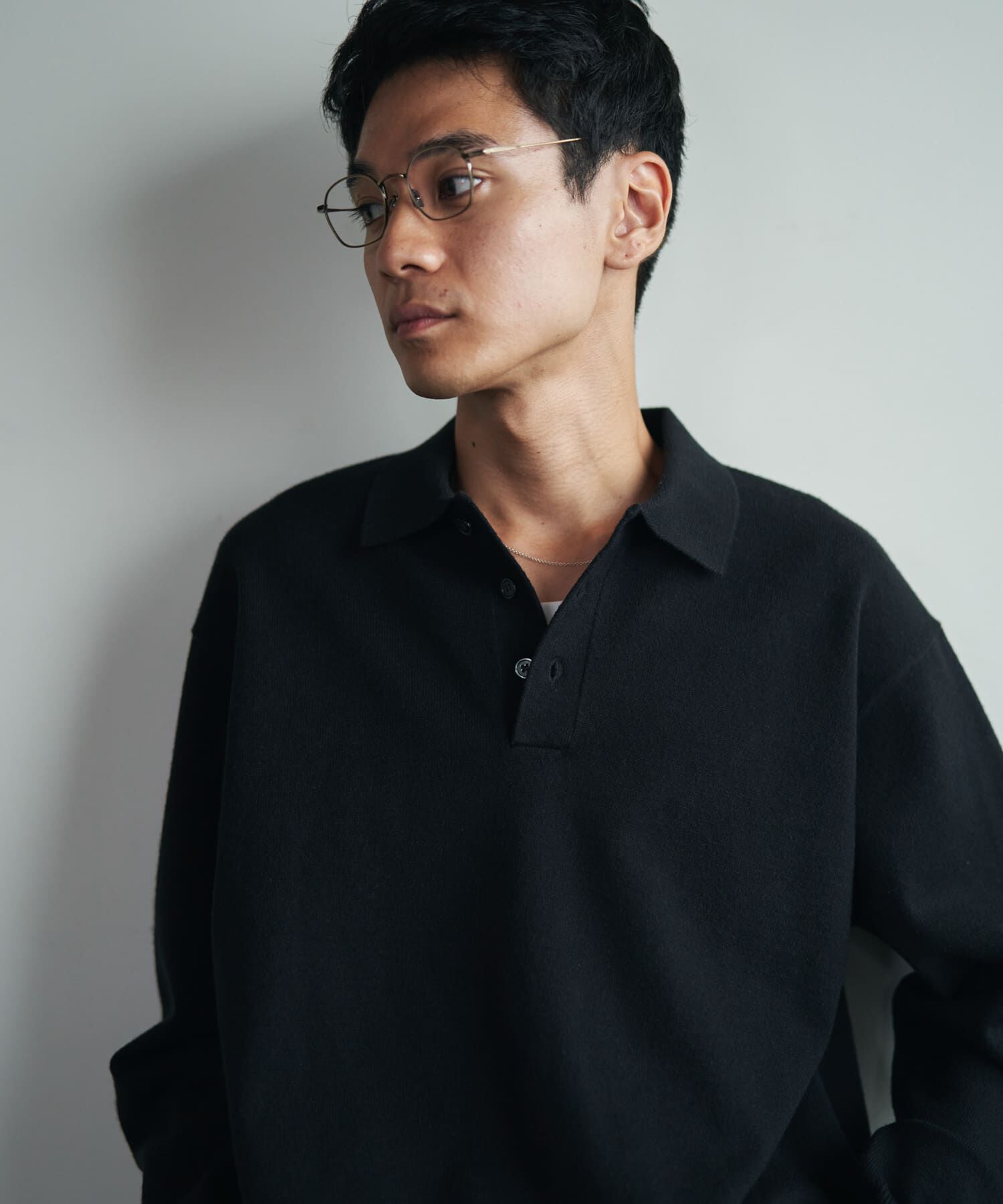 URBAN RESEARCH DOORS「『XLサイズ/WEB限定/仁村紗和さん着用』『UR TECH 200日ニット』 ポロシャツ」|ポロシャツ|