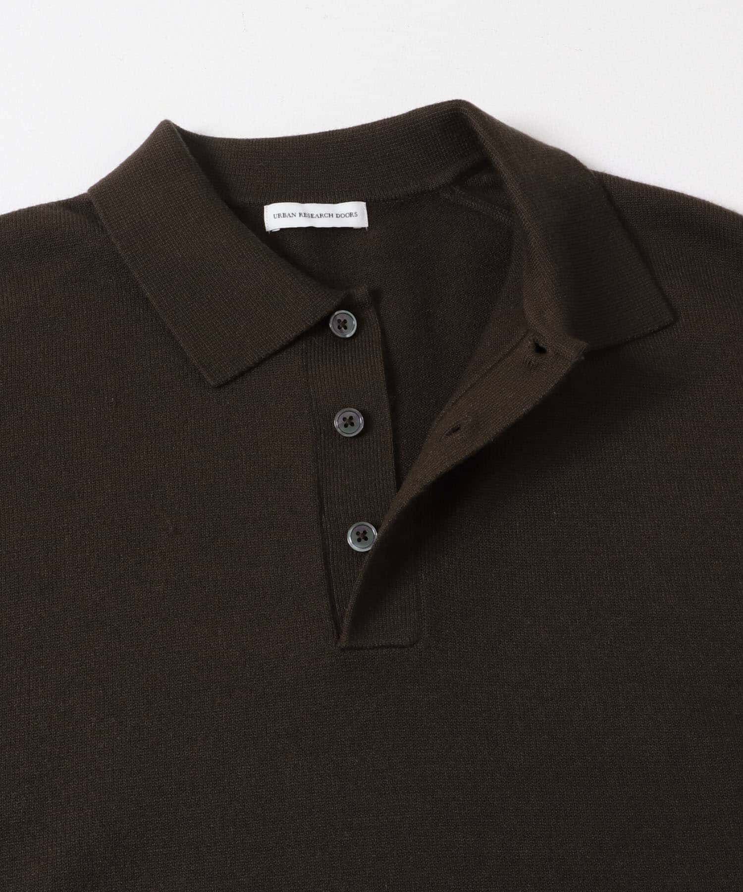 URBAN RESEARCH DOORS「『XLサイズ/WEB限定/仁村紗和さん着用』『UR TECH 200日ニット』 ポロシャツ」|ポロシャツ|