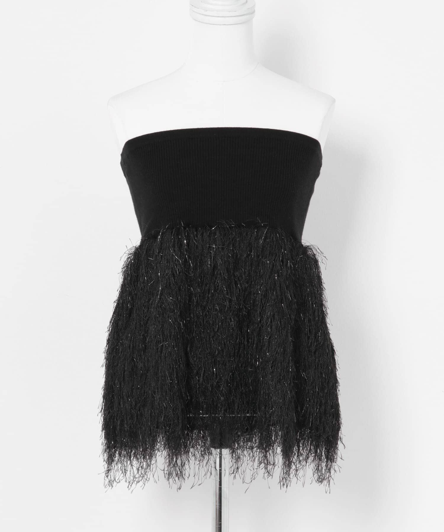 URBAN RESEARCH ROSSO「フェザーフリンジニットビスチェ」|ニット・セーター|