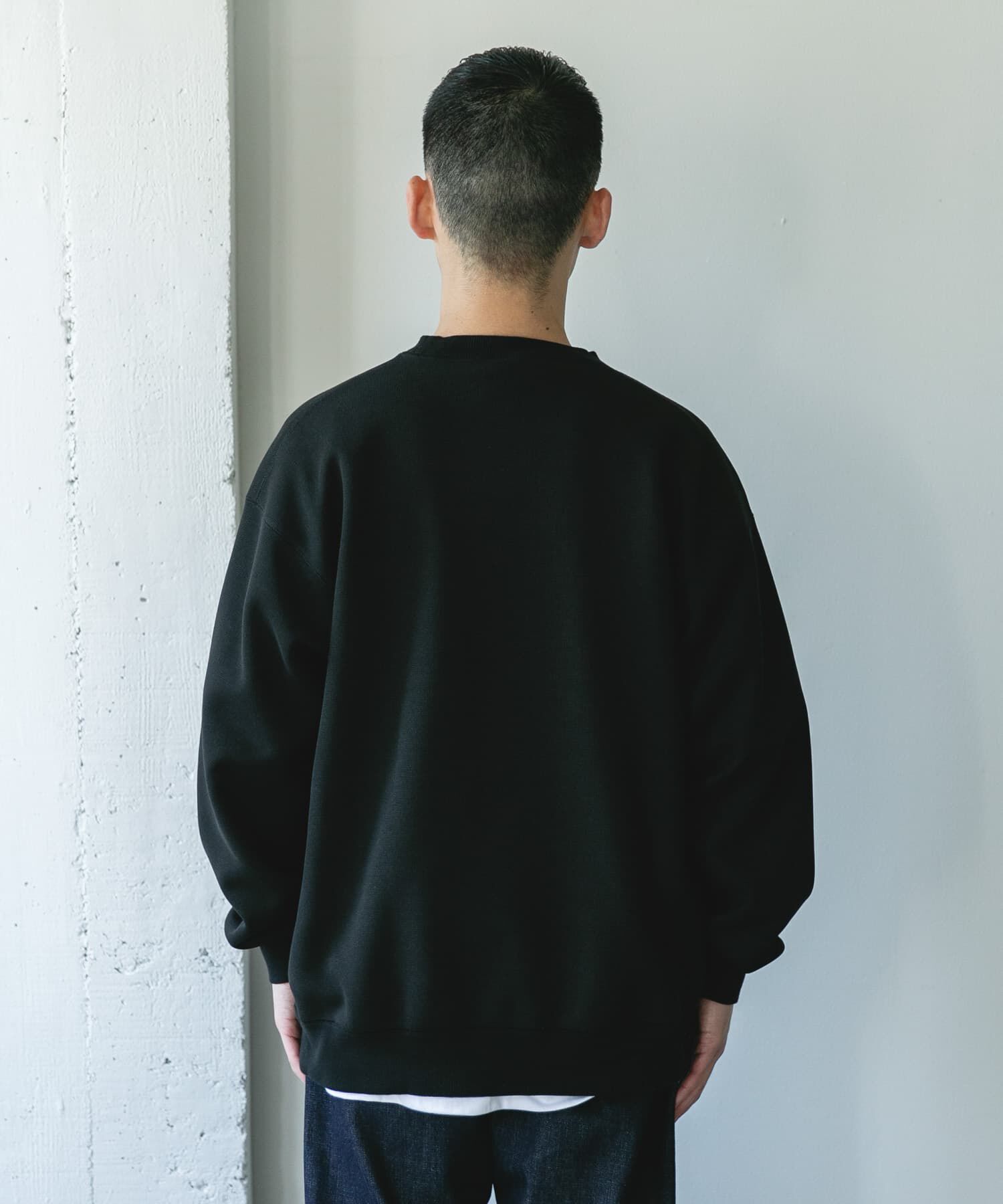 URBAN RESEARCH DOORS「ワッフルフリースクルーネックプルオーバー」|Tシャツ・カットソー|