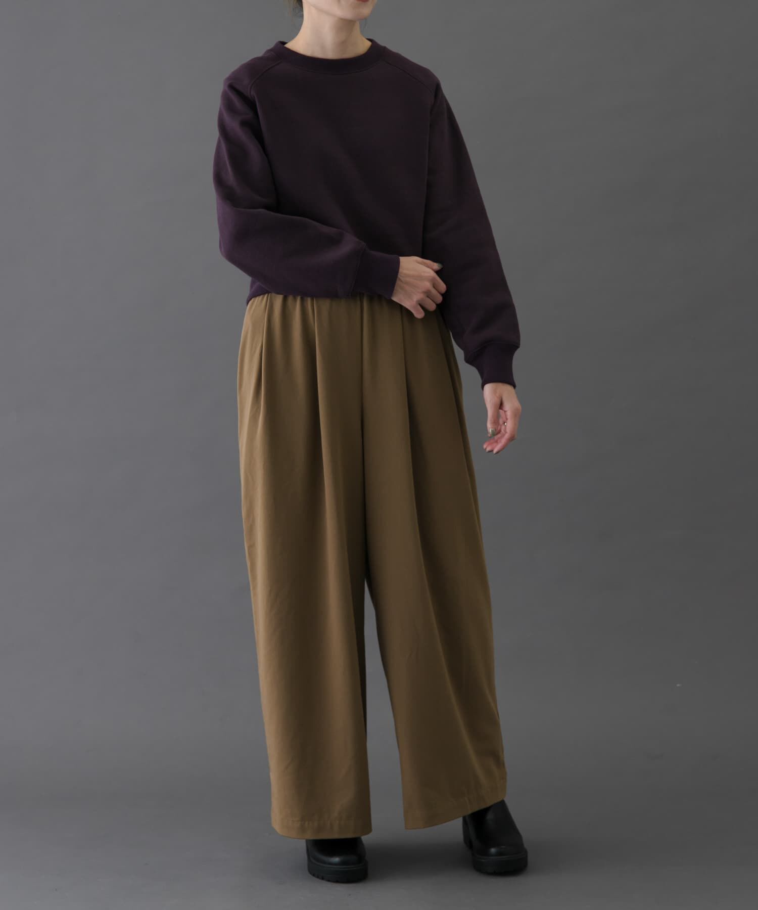 URBAN RESEARCH DOORS「FORK&SPOON　ウールライクツータックワイドパンツ」|その他|