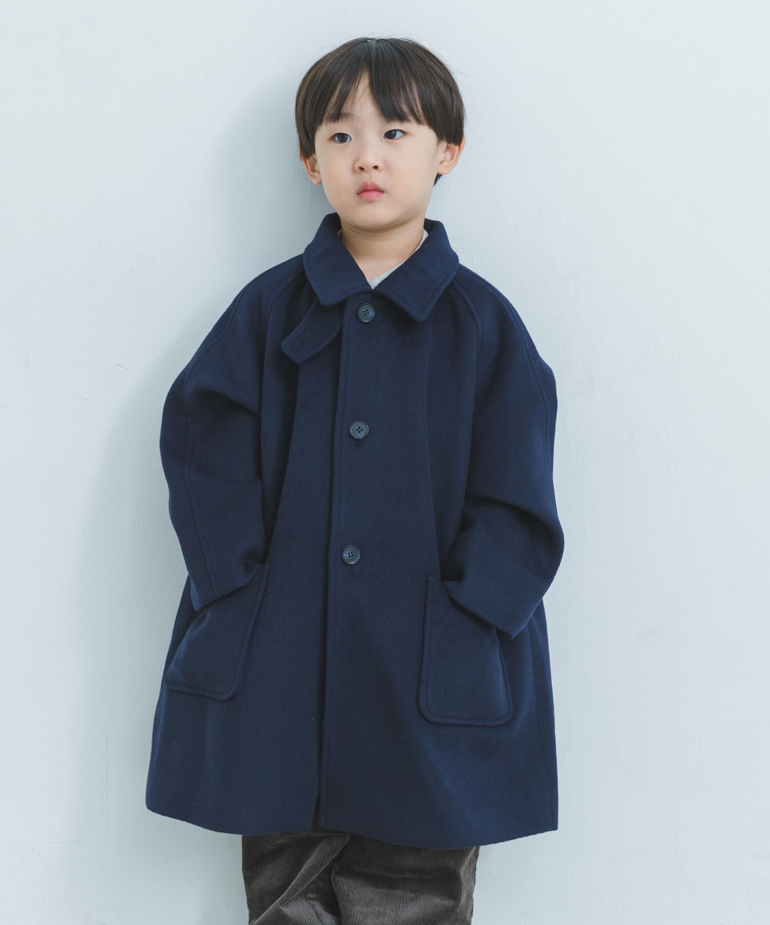 URBAN RESEARCH DOORS「ステンカラーウール混コート(KIDS)」|その他|