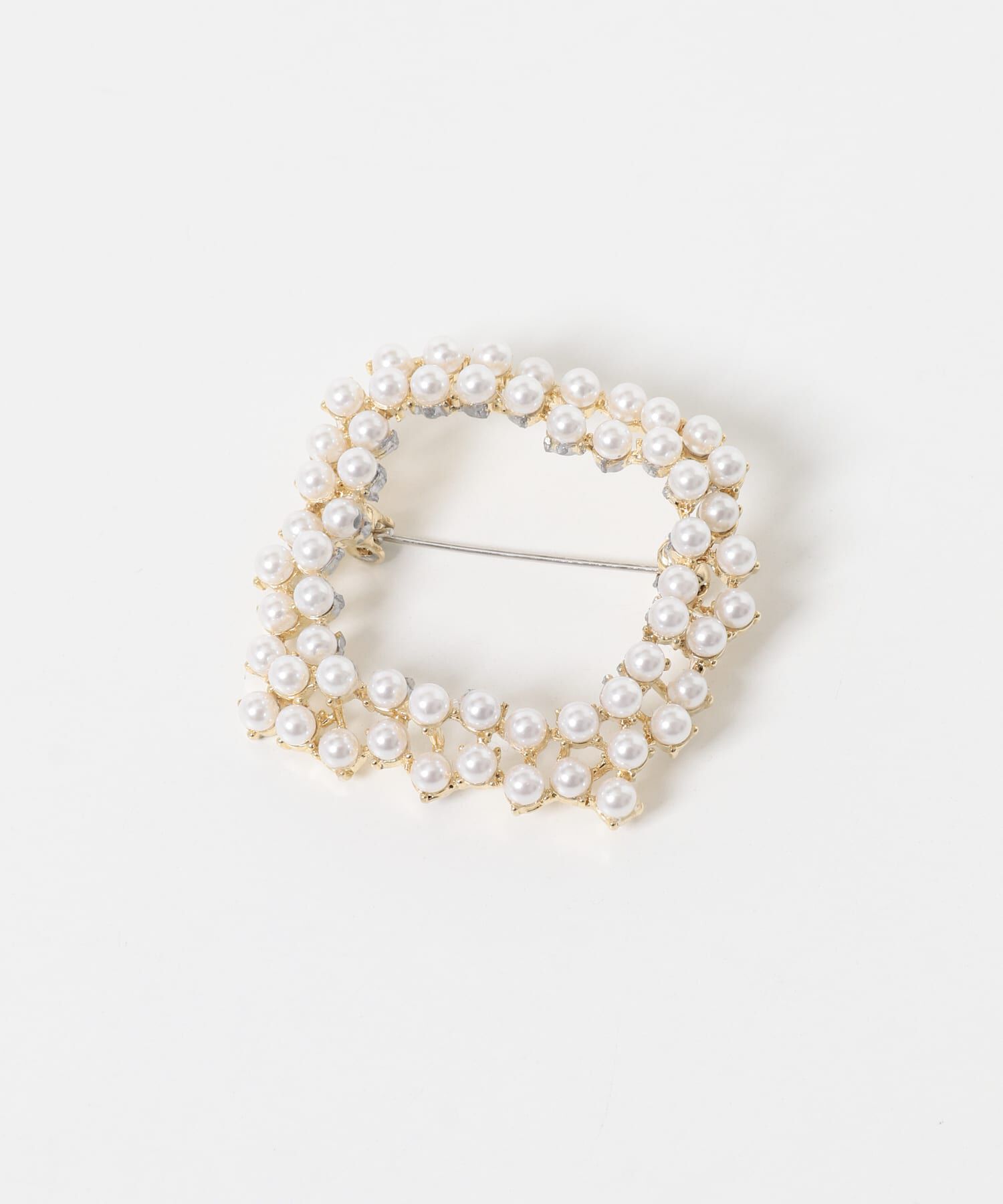 URBAN RESEARCH「decor『デコール』　Broach shikaku pearl」|ブローチ・コサージュ|