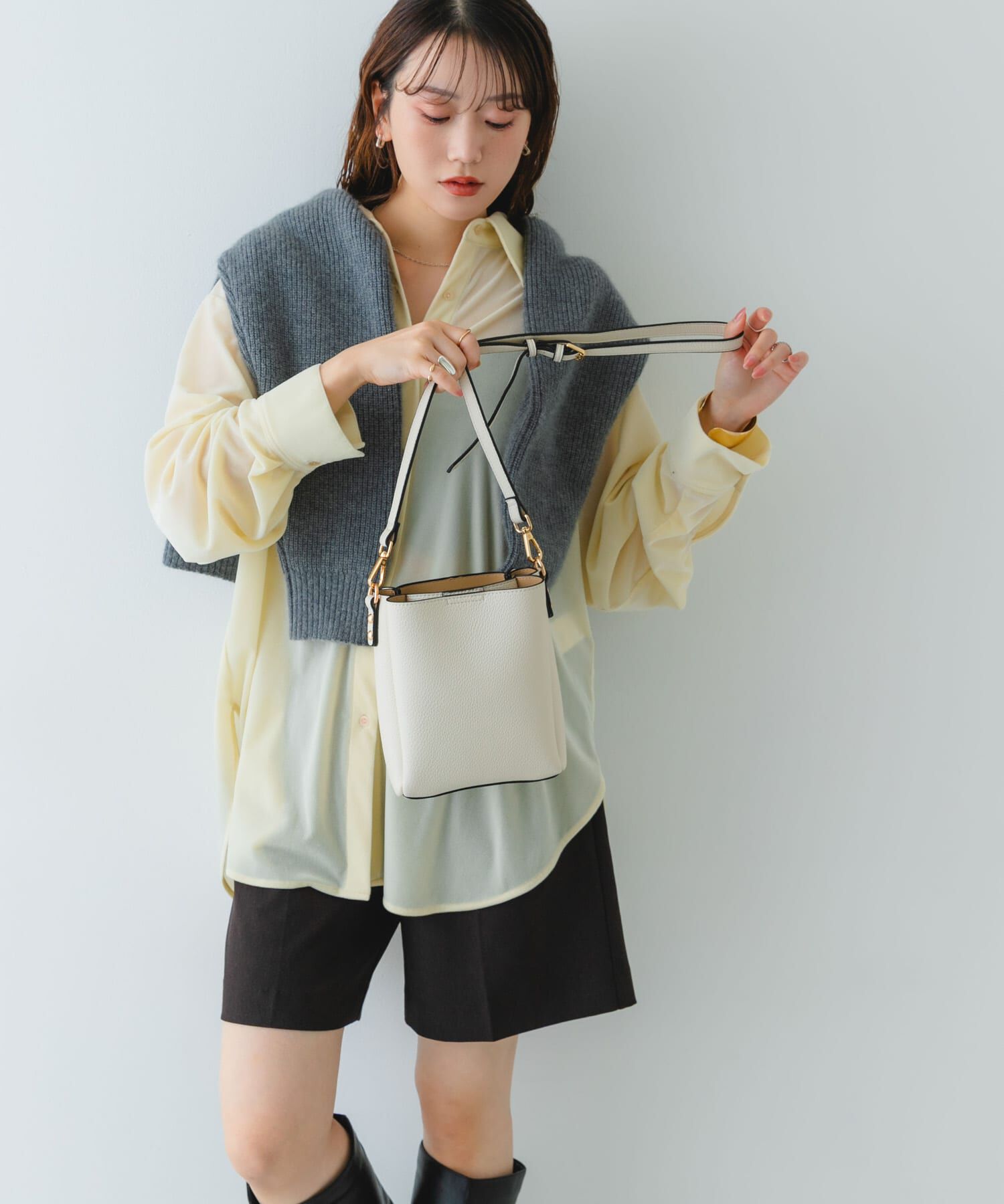 RODE SKO「フロントポケットタテナガショルダーバッグ」|ショルダー・メッセンジャー|