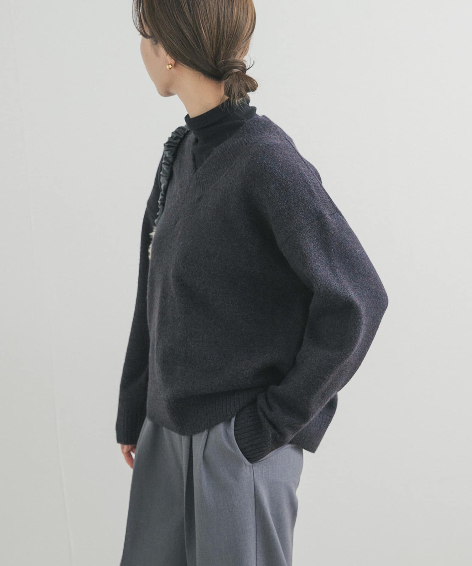 URBAN RESEARCH DOORS「VネックKNITプルオーバー」|ニット・セーター|