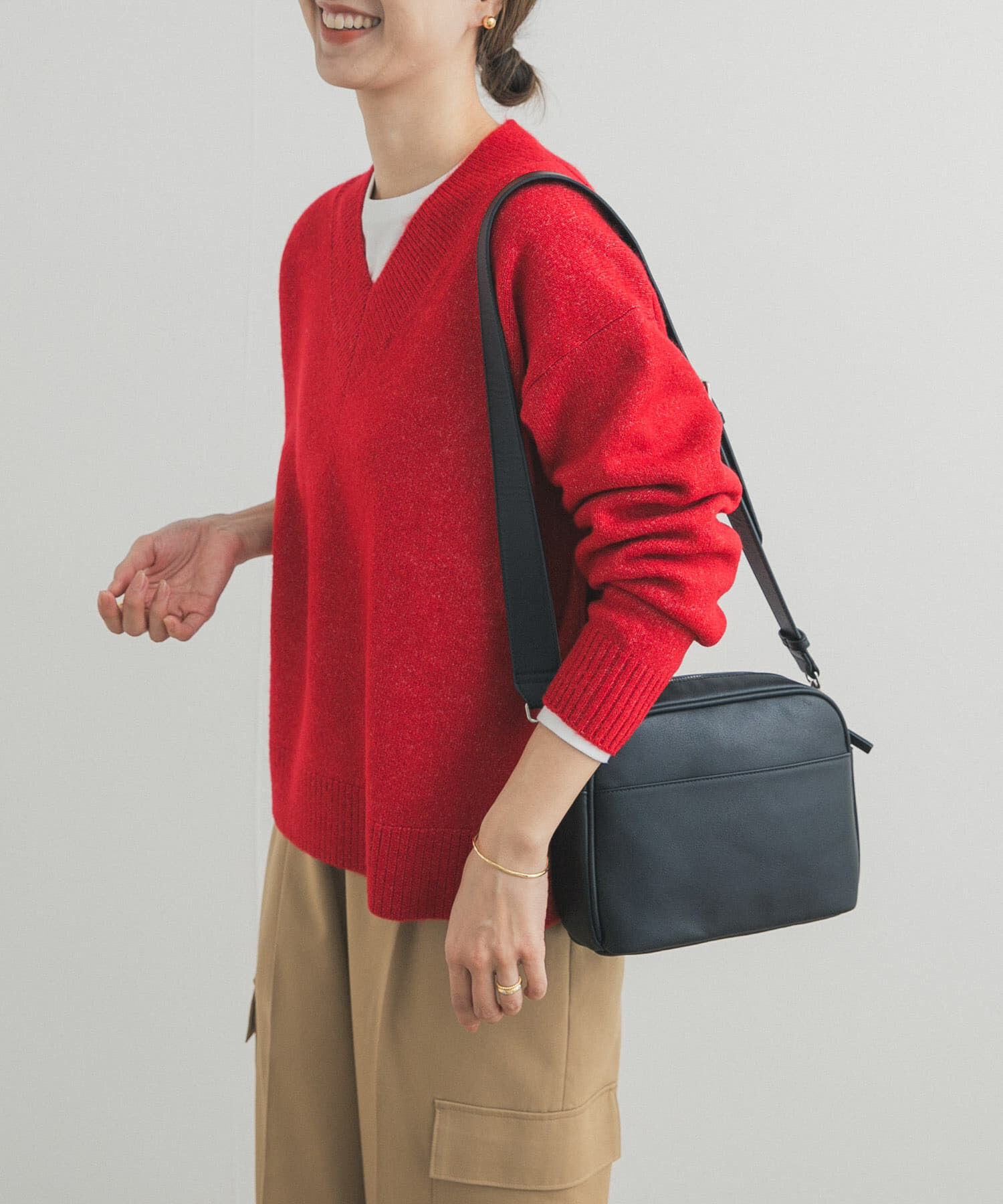 URBAN RESEARCH DOORS「VネックKNITプルオーバー」|ニット・セーター|