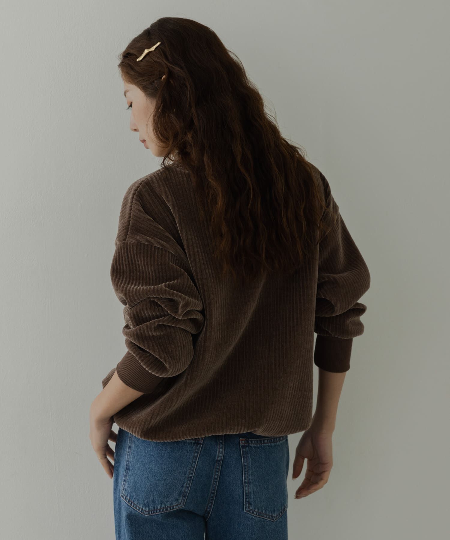 Sonny Label 「モールコーデュロイドロストプルオーバー」|Tシャツ・カットソー|