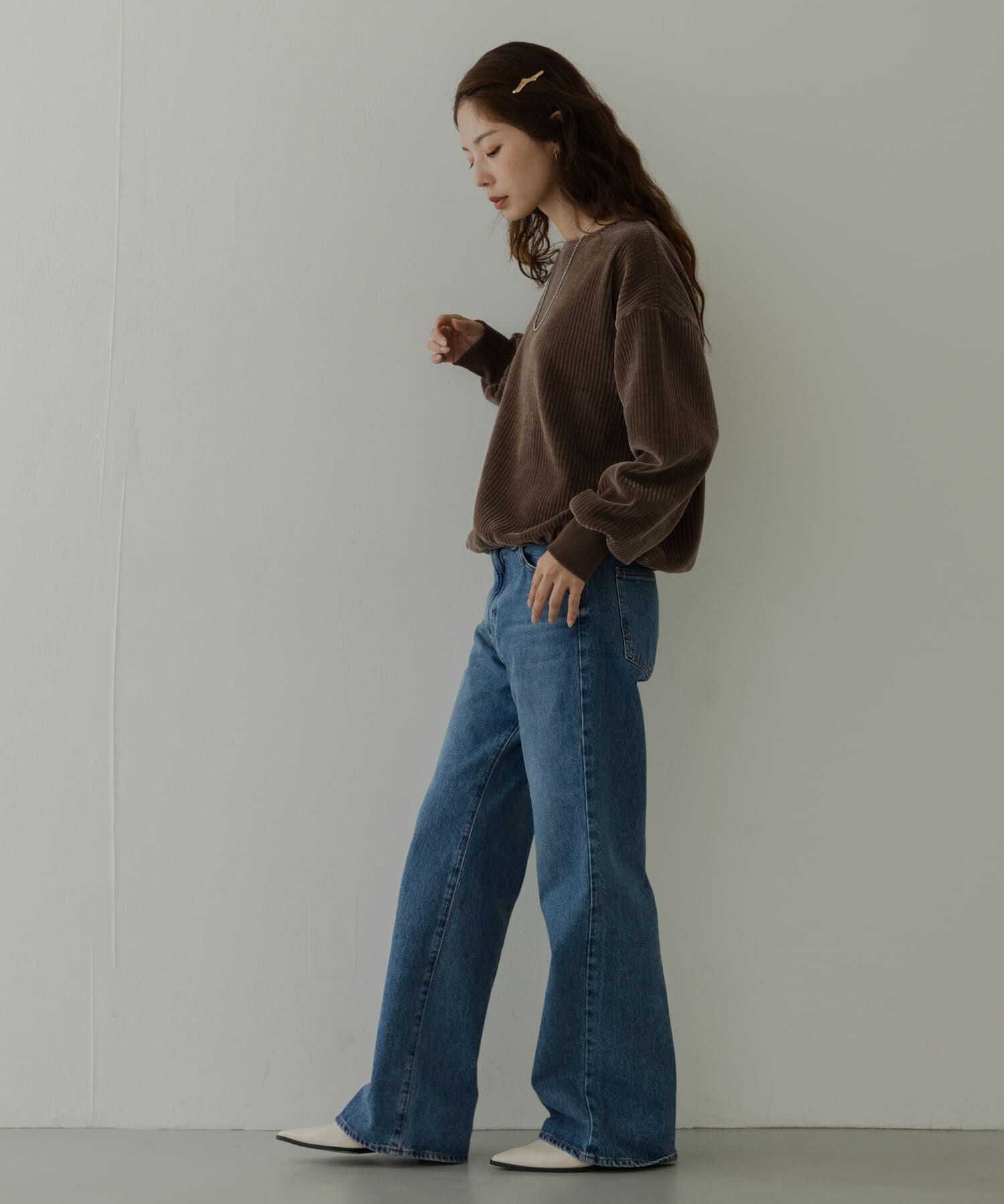 Sonny Label 「モールコーデュロイドロストプルオーバー」|Tシャツ・カットソー|