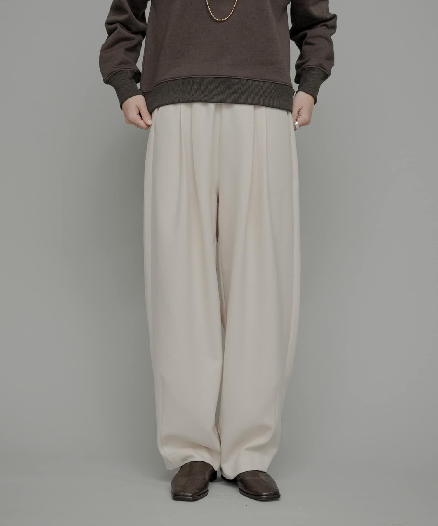 Sonny Label 「『UR TECH SMOOTHLUXE』イージーワイドコクーンパンツ」|その他|