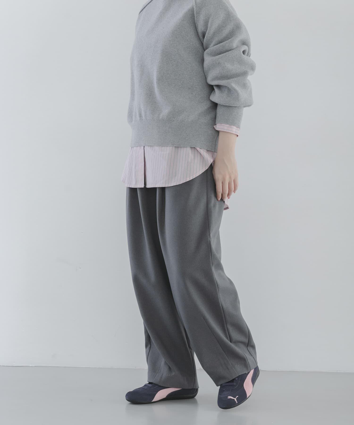 Sonny Label 「『UR TECH SMOOTHLUXE』イージーワイドコクーンパンツ」|その他|