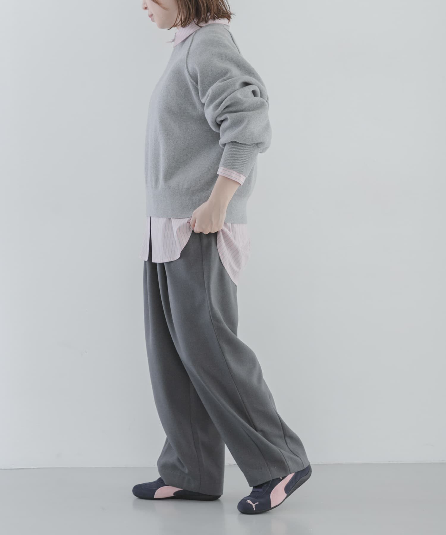 Sonny Label 「『UR TECH SMOOTHLUXE』イージーワイドコクーンパンツ」|その他|