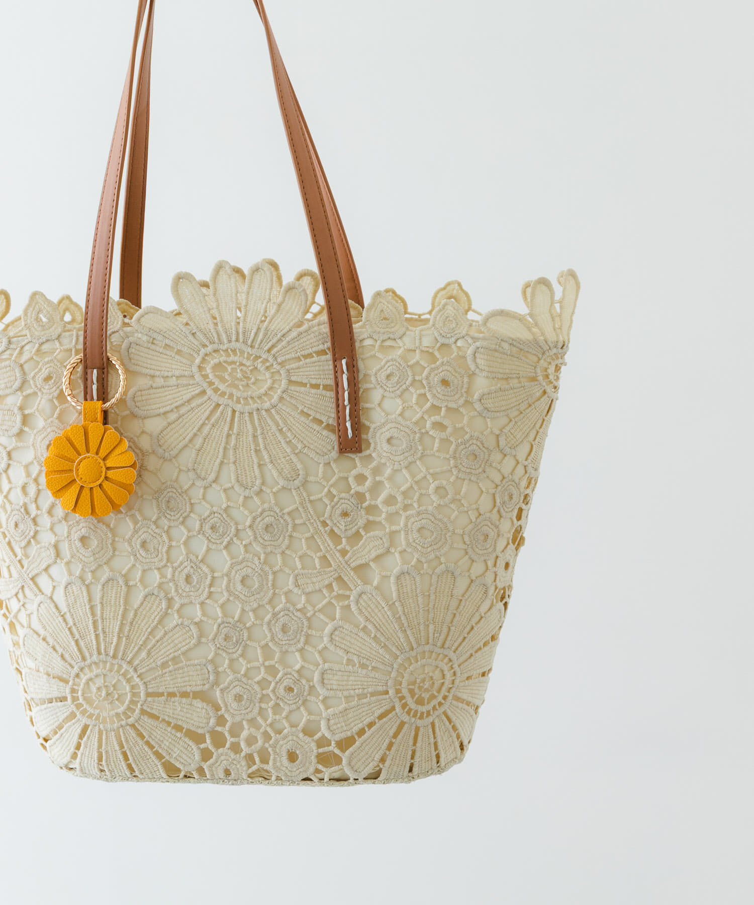 RODE SKO「フラワーチャームトートバッグ」|トートバッグ|