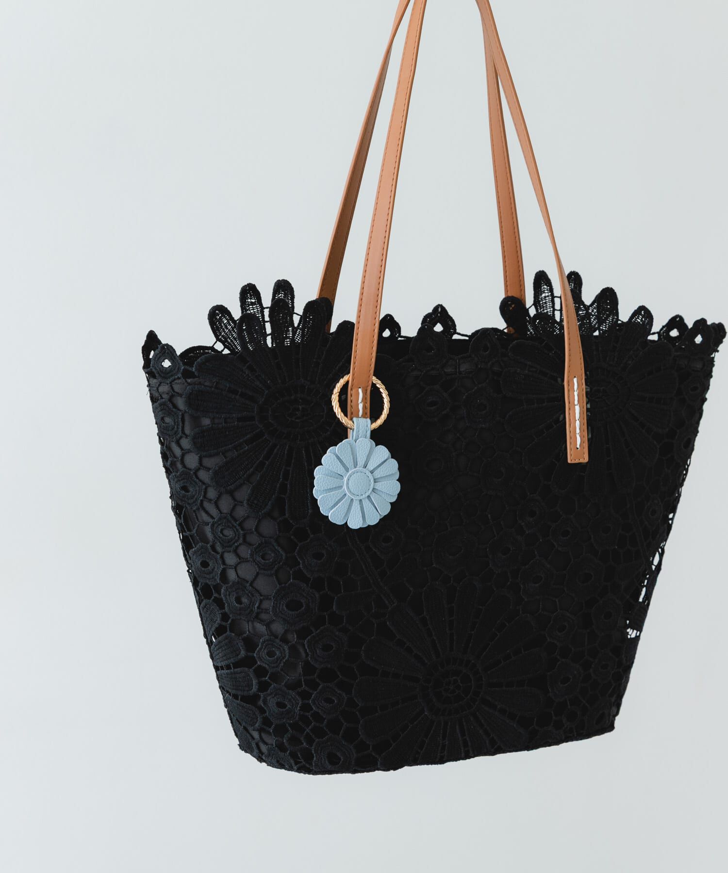 RODE SKO「フラワーチャームトートバッグ」|トートバッグ|